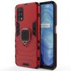 Disponible para carcasa protectora con anillo para coche OPPO REALME V5, funda para teléfono REALME V5 Iron Man