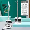 Set de escoba para uso doméstico, Combinación de escoba y recogedor de plástico, Escoba de plástico y acero inoxidable, Rasqueta limpiadora, Venta al por mayor