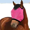 Máscara de Caballo Anti-Moscas Más Vendida Transfronteriza, Malla Fresca y Transpirable, Protector Solar a Prueba de Insectos y Mosquitos para Caballo, Accesorios Ecuestres para Caballos