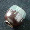 Esmalte de Flujo Cambio de Horno Taza Única Creativa Hecha a Mano Zen Retro Gres Japonés Taza de Té Grande Taza de Maestro Personalizada Venta al por Mayor