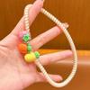 Novos Acessórios de Cabelo de Desenho Animado para Crianças, Faixas de Cabelo Multifuncionais com Anel de Telefone, Tiaras para Meninas Pequenas, Laços de Cabelo Fofos