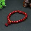 Beneficios Ventilador Pulsera Arena Dorada Púrpura Cinabrio Pulsera Corazón Zen Loto Arena Púrpura Cinabrio Rojo Fabricante Mayorista
