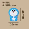 Venta Caliente Serie Doraemon Charms para Zapatos Crocs Accesorios para Zapatos Adornos Hebillas Decorativas DIY