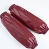 Delantal impermeable y a prueba de aceite de PU para uso doméstico, nuevo hecho a medida para salones de uñas y tiendas de té de burbujas, especializado para catering, con impresión de logotipo, ropa de trabajo para cocina