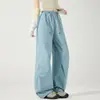 Pantalones de senderismo para mujer de estilo montaña, secado rápido para exteriores, finos de primavera, estilo dopamina, cortavientos, impermeables, adelgazantes y que realzan la altura, para trekking