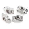 Acero Inoxidable 304/Acero al Carbono Hierro Niquelado Norma Europea Tuerca Tipo T Deslizador de Aluminio Tuerca Estilo Europeo Tuerca Tipo Barco T20T4
