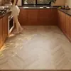 Alfombra de Piso para Cocina Estilo Vintage Americano, Alfombra de Cuero Lavable y Resistente a Manchas, Antideslizante, Resistente al Aceite, Fácil de Mantener, Tapete para Pies sin Lavado