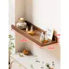 Prateleira de Armazenamento de Parede Rack de Exibição de Divisória de Uma Palavra Organizador de Prateleira Montada na Parede da Sala de Estar Rack de Prateleira Simples Montado na Parede