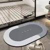 Alfombrilla Absorbente de Barro de Diatomeas Alfombrilla para Suelo de Cocina Antideslizante Resistente al Aceite Limpiable Sin Lavado Alfombrilla para Suelo de Baño Alfombrilla de Suelo de Secado Rápido