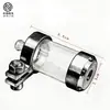 Filtro de Gasolina Modificado para Motocicleta de Venta Caliente Transfronteriza Aleación de Aluminio Taza de Aceite Transparente Bomba Superior Depósito de Aceite de Freno Hidráulico