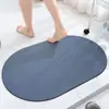 Alfombrilla de suelo de lodo de diatomeas simple transfronteriza alfombrilla antideslizante para baño alfombrilla de suelo absorbente resistente al desgaste para el hogar venta al por mayor de inodoro