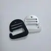 Mochila bolsa 9 palavras fivela ajustável metal alumínio de aviação fabricantes fornecem fivela de fita de 6 palavras de uma polegada acessórios de ferragem