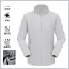 Chaqueta Soft Shell con Cuello Alto Otoño e Invierno Chaqueta de Terciopelo con Cremallera para Hombres y Mujeres con Estampado Cortavientos, Impermeable y Transpirable Ropa de Trabajo