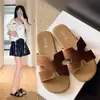 Sandalias Estilo Francés para Mujer, Nuevo Modelo Verano 2026, Súper Populares, Impresionantes, Versátiles, Perfectas para Combinar con Vestidos, Mocasines Planos de Moda