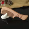 Peines de Madera de Durazno al por Mayor Peines de Madera para Dormitorio de Estudiantes Peines de Madera para Niños del Hogar Peines Duraderos de Madera de Durazno para Cabello Rizado