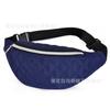 Nueva riñonera transfronteriza bolso de hombre riñonera de mujer color sólido bolso de pecho viaje moda ocio bolso bandolera fabricantes mayoreo