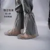 Cubrezapatos de Lluvia Desechables para Adultos y Niños, Viajes al Aire Libre, Espesos, Impermeables, Portátiles, Antideslizantes, Cubrezapatos de Lluvia