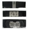 Casual y Versátil Gancho Retro Faja Ancha Negra Cinturón Decorativo para Exterior de Moda para Mujer Cinturón Elástico Venta al por Mayor Dropshipping