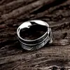Anillo wholesale de acero inoxidable fundido con pluma europeo y americano AliExpress Amazon