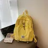 Mochila escolar coreana casual de gran capacidad para mujer, mochila de senderismo simple y moderna, mochila de viaje