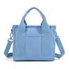 Bolso de lona de comercio exterior nuevo con gran capacidad y múltiples compartimentos, bolso de mano cruzado versátil y casual para el día a día y bolso de hombro para mujer