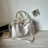 Bolsa de viagem para mulheres, grande capacidade, bolsa de bagagem de mão, adequada para viagens de negócios e deslocamento, bolsa de armazenamento de roupas de mão, bolsa de mão para viagens curtas, moderna