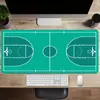 Alfombrilla de ratón para juegos de eSports de cancha de baloncesto deportiva, alfombrilla grande de escritorio para teclado de computadora, gruesa y resistente a las manchas, de alta gama