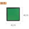 Almofada de Carimbo Colorida para Dedos de Criança DIY Grafite Carimbo de Borracha Fofo Almofada de Carimbo para Diário 4*4 Almofada de Carimbo Atacado