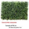 Gramado Artificial de Planta Verde Decoração de Parede de Plantas Gramado Falso Parede de Plantas Verdes Milan Plástico Encriptado Flor Artificial Atacado