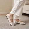 Sandalias Transpirables de Suela Blanda con Punta Abierta para Mujer Verano 2025 Nuevos Mocasines de Encaje y Malla Corte Bajo Planos Estilo Hada