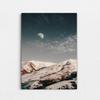 Venda Quente Pintura Decorativa em Tela Paisagem de Fotografia de Montanha Nevada Transfronteiriça Parede de Fundo de Sofá da Sala de Estar Pintura de Pendurar ao Lado da Cama do Quarto Dropshipping