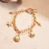 Cadena para Clavícula de Flor Metálica de Doble Capa Transfronteriza Europea y Americana, Moda de Personalidad Nicho, Collar de Temperamento de Gama Alta y Único para Mujeres