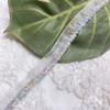 Renda de gaze feita à mão com miçangas de painço DIY para roupas, roupas chinesas, gola, punho, acessórios de cabelo, fita estilo Xiaoxiang