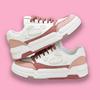 Zapatos de Mujer Tenis de Moda Nuevos Zapatos Deportivos Casuales Zapatos Grises Zapatos Rosas con Cordones