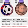 Medallas Metálicas para Reuniones Deportivas, Trofeos Personalizados, Juegos de Fútbol, Souvenirs de Eventos Deportivos, Medallas de Bronce