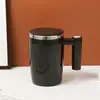 Vaso Mezclador Eléctrico Personalizado Vaso de Agua para Perezosos Vaso Eléctrico Portátil Magnético Automático para Café Vaso para Leche de Soya Acero Inoxidable