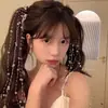 Sereia Sereia Ji Bead Tassel Pente de Cabelo Hairpin Esmalte Colorido Hairpin Tassel Doce Rabo de Pônei Duckbill Acessórios para o Cabelo Nicho