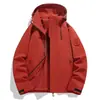Chaqueta de una sola capa para hombre y mujer estilo familia Luo, a prueba de viento e impermeable para exteriores, para deportes de primavera y ocio, montañismo, con logo personalizado