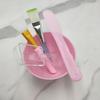 Silicone quatro cores Máscara Bowl Máscara Pincel Máscara Stick Mask Spoon Set Máscara Ajuste Bowl Five-piece Set Beleza Ferramentas de Maquiagem