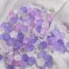 Nuevo Hielo Casero Translúcido Aurora Diy Pegamento de Crema Soporte de Insignia Casero Accesorios para Disparar Gumi Materiales Hechos a Mano