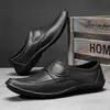 Zapatos transfronterizos de cuero sintético EVA, zapatos de hombre ultraligeros, botas de lluvia impermeables y resistentes al aceite para trabajo en cocina y chef de verano, calzado deportivo para exteriores