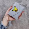 Bolsa para Monedas de Pikachu de Color Sólido con Borla Cartera Delgada Temu Popular en Ins Estilo Corto Transfronterizo Ranura para Múltiples Tarjetas para Mujer 70% de descuento