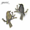 YuenZ accesorios para joyería diy pájaro vintage aleación colgante al por mayor D519