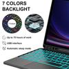 Para Samsung Tablet PC S9FE Teclado Retroiluminado Táctil S8 Funda Protectora S7 con Ranura para Lápiz X510 Funda de Cuero X710