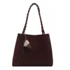 Bolso Retro Nuevo con Estampado de Leopardo para Otoño e Invierno para Mujer, Bolso de Hombro de Gran Capacidad Moderno y Versátil, Bolso Tote de Axila Estilo Diario