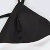Ropa de Mujer Transfronteriza 2026 Moda Europea y Americana Casual Ajustada Vestido con Empalme de Bufanda y Tirantes al Cuello para Mujer F612538