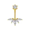Joia de Piercing de Umbigo de Zircônia Olho de Alta Qualidade Exquisite Zircônia de Luxo Leve Venda Direta da Fábrica