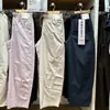 Produtos de Qualidade Japonesa Primavera 2026 Calças Casuais Femininas de Corte Solto/Calças com Barra Curva com Cinto 485273
