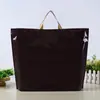 Bolsas de embalaje para ropa al por mayor, bolsas de mano de plástico de color liso, bolsas de compras para regalos de Año Nuevo, logo personalizado