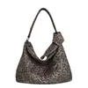 Bolsa Tote de Gran Capacidad Transfronteriza, Bolso Cruzado de Hombro Maillard, Bolso de Mano para Mujer Estilo Retro de Viaje, Bolso de Mano a la Moda